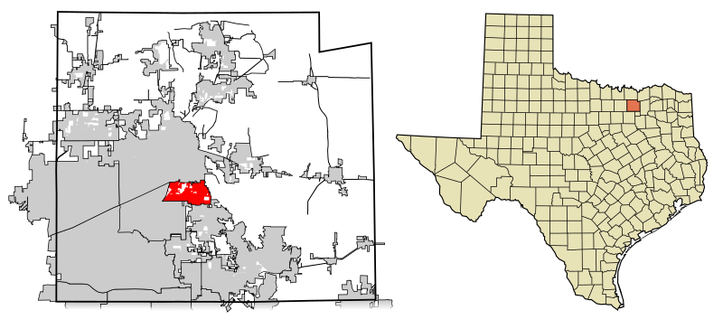 File:Collin County Texas Incorporated Areas Fairview highlighted.svg