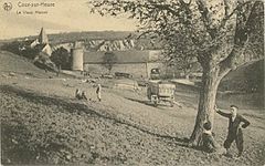 Cour-sur-Heure avant 1913, le Vieux Manoir