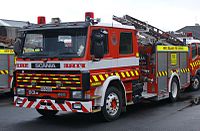 Scania G93M 265 brandweerwagen in Nieuw-Zeeland