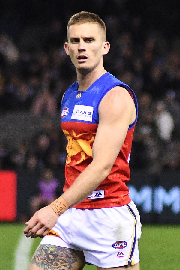 Beams playing for Brisbane in August 2018