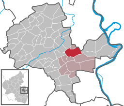 Läget för Dittelsheim-Heßloch i Landkreis Alzey-Worms