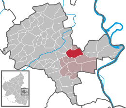 Dittelsheim-Heßloch - Carte