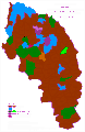 Етнички састав и порекло становништва Дренице по насељима 1934-1937