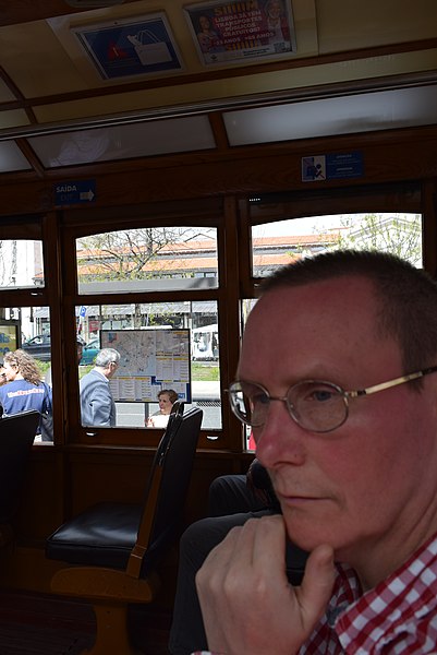 File:Drew On the Tram - Tram 18 - Lisbon (52751065235).jpg