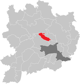 Poloha obce Droß v okrese Krems-vidiek (klikacia mapa)