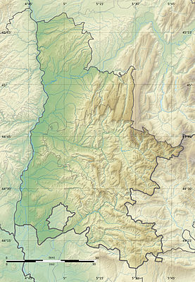 Location map France Drôme