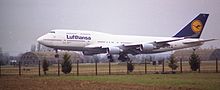 Lufthansa Boeing 747-430 D-ABTA beim Pilotentraining 1992