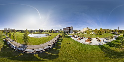 360° panorama of the Estonian Mining Museum