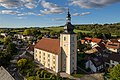 * Nomination Aerial view of St. Mary's Church in Eishausen --Ermell 08:03, 10 October 2021 (UTC) * Promotion  Support Good quality. --Knopik-som 08:21, 10 October 2021 (UTC)