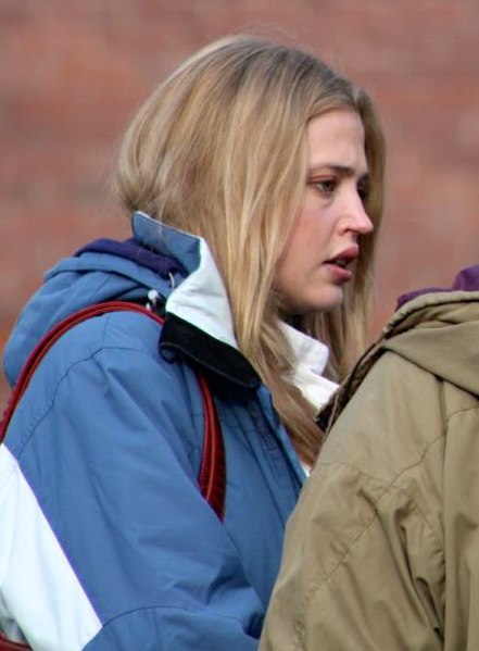 Warren shooting the film Blue Seduction in November 2008