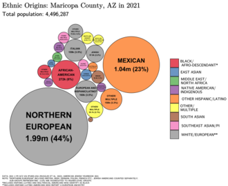 Ethnic origins in Maricopa County Ethnic Origins in Maricopa County, AZ.png