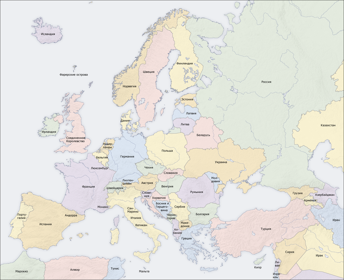 File:Europe countries map ru.png