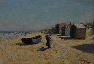 "החוף בשוד" (1886) שמן על בד, מוזיאון פליסיאן רופס, נאמור, בלגיה