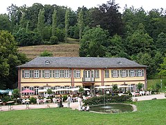 Park and mansion Fürstenlager near Bensheim-Auerbach