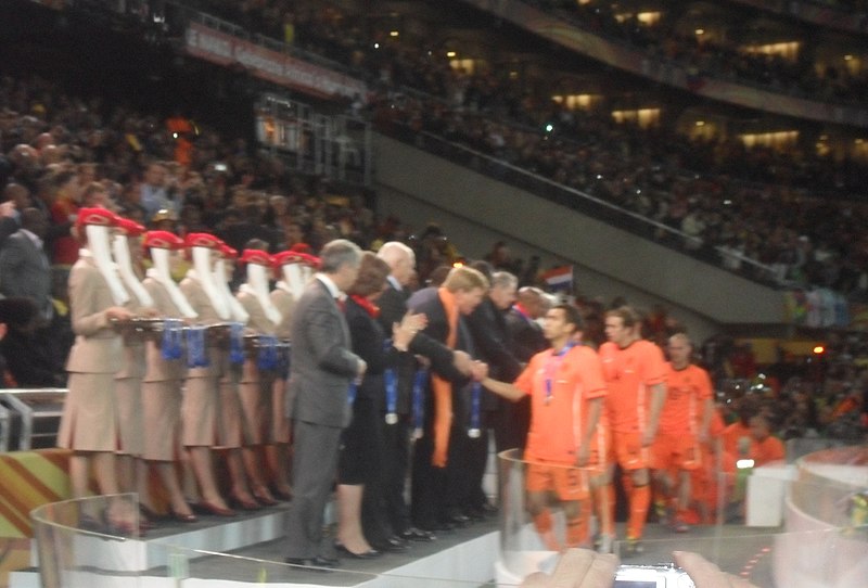 File:FIFA World Cup 2010 Final Netherlands medals.jpg