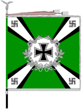 Mutmaßliche Fahne des III. Bataillon des FJR1 (Linke Seite)