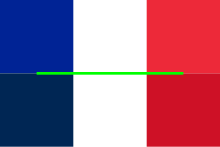 Frankreich Flagge - Der Wassersportladen