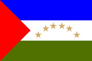 South Caribbean Coast Autonomous Region Región Autónoma de la Costa Caribe Sur Flagge Fahne flag Nationalflagge