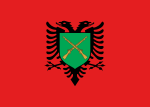 Flag of the Albanian Land Forces.svg