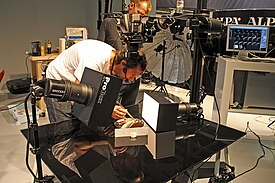 Food photographers at work Foodfotografie photokina 20080925.jpg