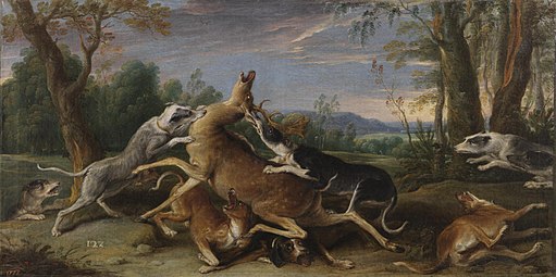 Chasse au cerf, Musée du Prado