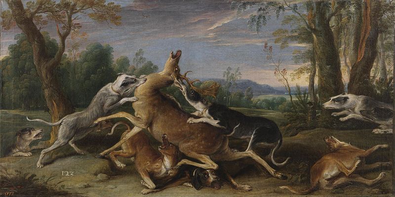 File:Frans Snyders - Deer hunt (Prado).jpg