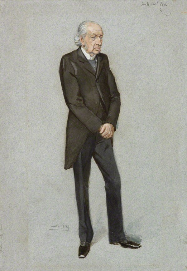 "a Railway Commissioner". Caricature by Leslie Ward ("Spy") published in Vanity Fair in 1903.