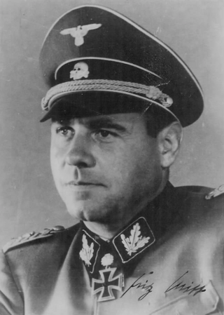 <span class="mw-page-title-main">Fritz Witt</span> German Waffen SS commander (1908–1944)