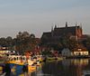 The quay is central and has some small fish cafes