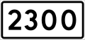 File:Fylkesvei 2300.svg