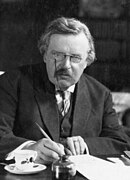 G. K. Chesterton at work (cropped1).jpg