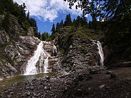 Gemeinde Jachenau — OT Laich (Glasbach-Wasserfall - Laintal-Wasserfall)
