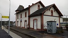 L'ancien bâtiment voyageurs construit par les allemands en 1905.