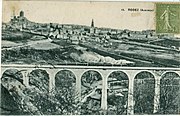 Le viaduc de la Gascarie, dans les années 1910.