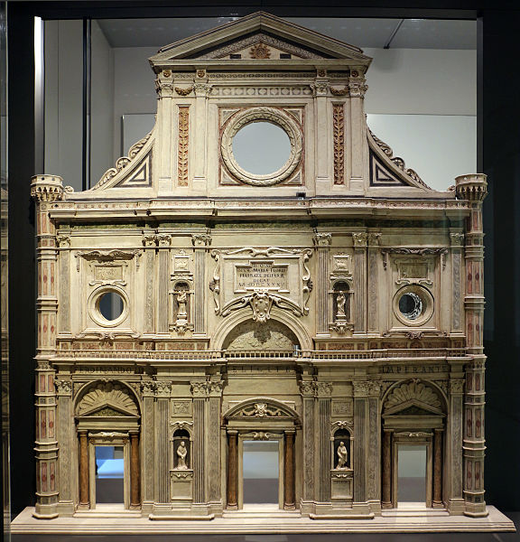 File:Gherardo silvani, modello per la nuova facciata del duomo di firenze, 1635-36, 01.JPG