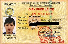 Giấy Phép Lái Xe – Wikipedia Tiếng Việt