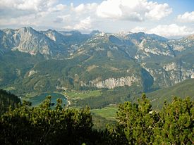 View from the Türkenkogel to Gößl