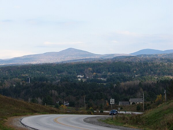 Green Mountains outside of Montpelier, Vermont