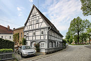 English: Buildings in Großschönau (Sachsen). Polski: Zabudowa we wsi Großschönau, Saksonia.