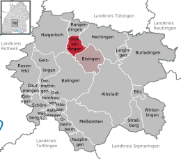 Grosselfingen - Localizazion