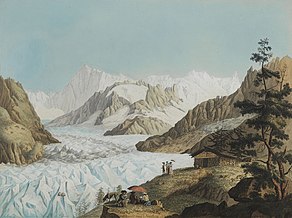 Mer de Glace, 1781