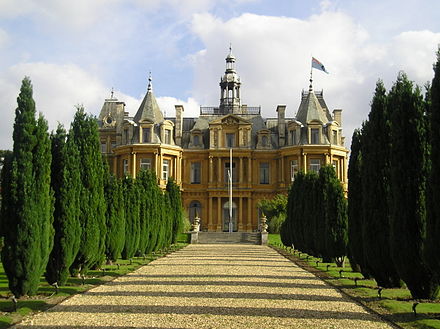 Halton House, a Rothschild family mansion in Buckinghamshire, England