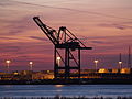 Harbour crane in Port of Antwerp.JPG