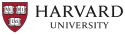 Logo of Harvard University.