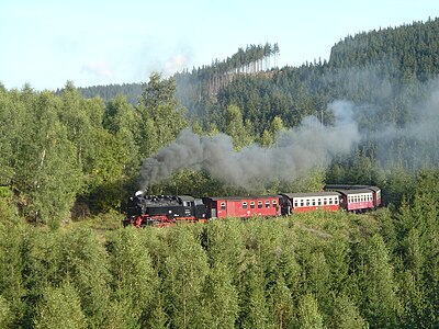 Harzquerbahn near Drei Annen Hohne