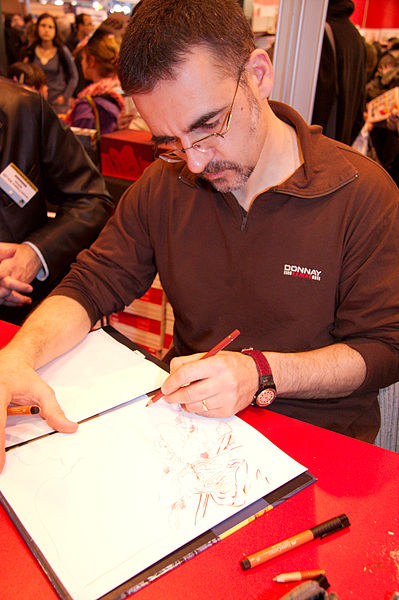 File:Heloret 20080316 Salon du livre 1.jpg