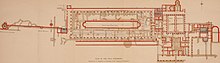 A map of the Villa of the Papyri. Herculaneum, past, present and future (1908) (14596218878).jpg