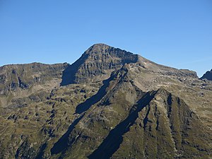 Hochwildstelle vanuit het zuidwesten (Klafferscharte)