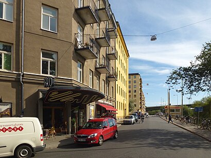 Vägbeskrivningar till Hornstulls Strand med kollektivtrafik