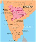 Vignette pour Annexion de l'État de Hyderabad par l'Inde